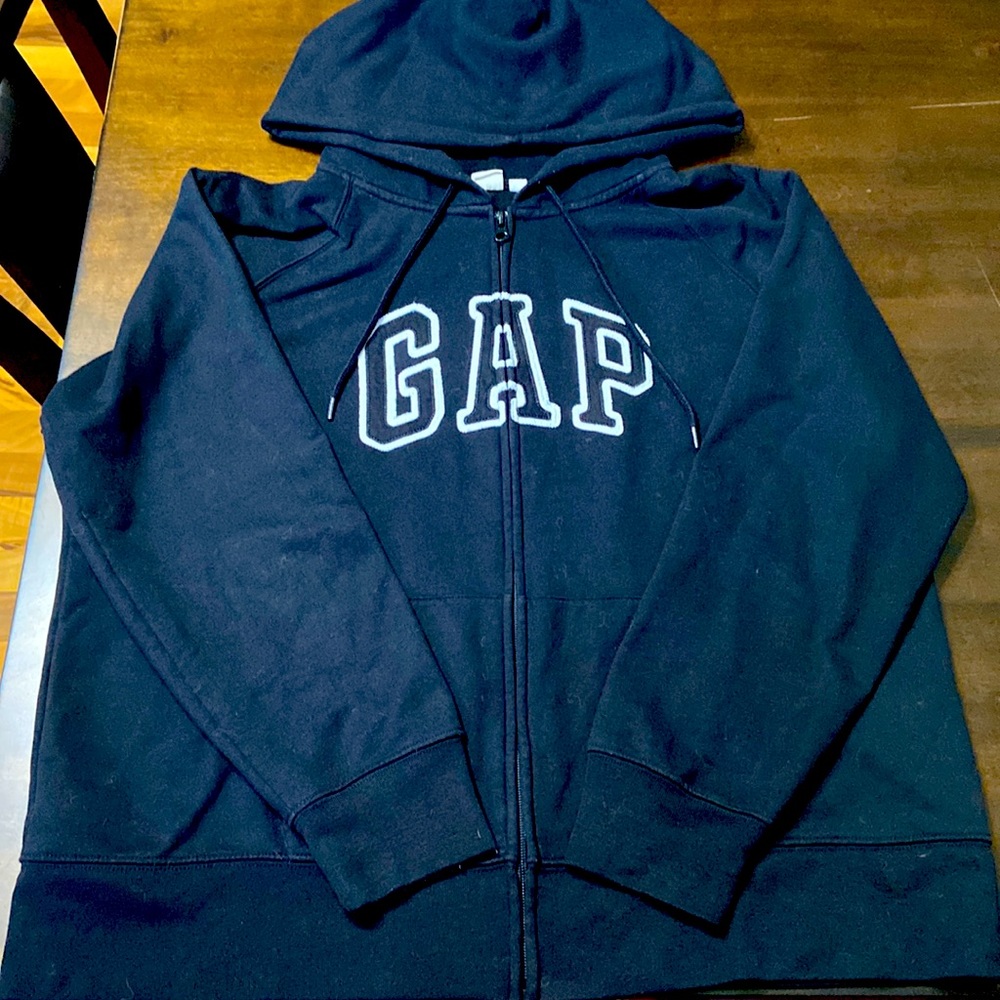 Gap Womenโs Zippered Hoodie Size XXL